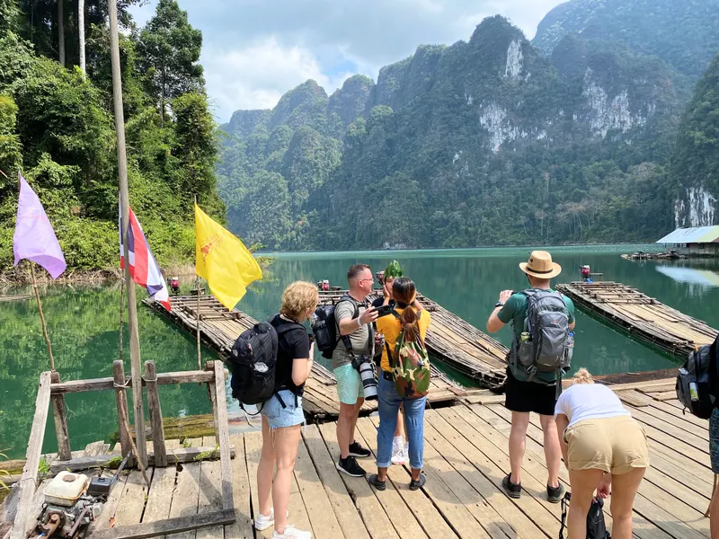 Khao Sok domki na wodzie