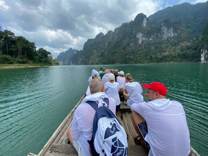 Khao Sok Camp domki na wodzie — Tajlandia