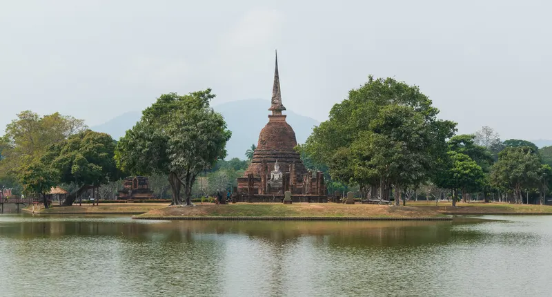 Wat Sa Si na wysepce