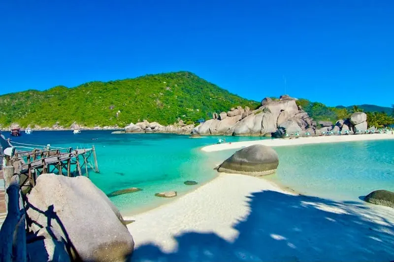 Koh Nangyuan i Koh Tao Katamaran