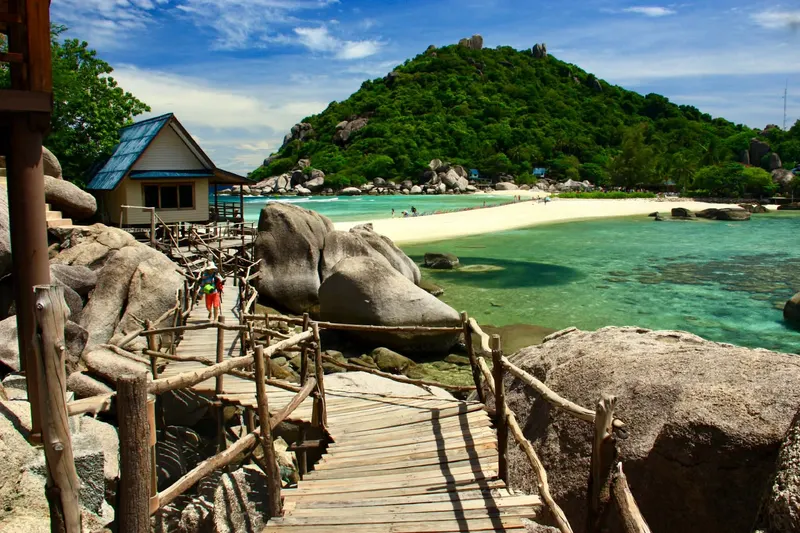 Koh Nangyuan i Koh Tao Katamaran