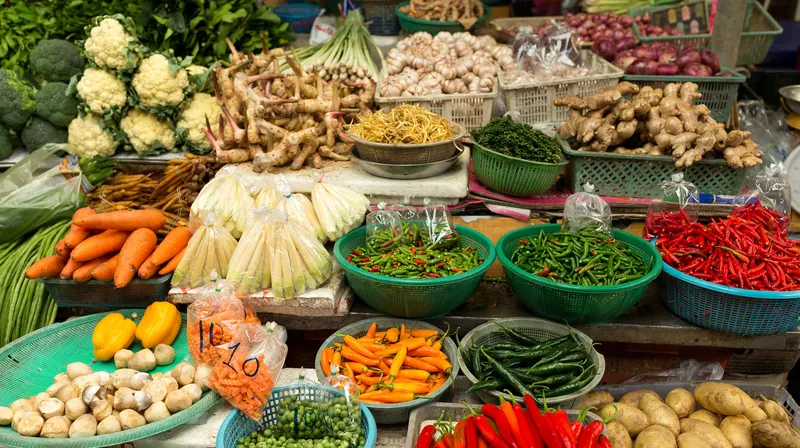 Market na Torach — Tajlandia