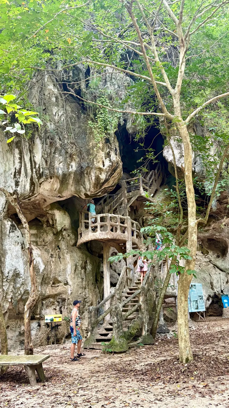Serce Krabi Wieś Tajska na wyspie — Tajlandia
