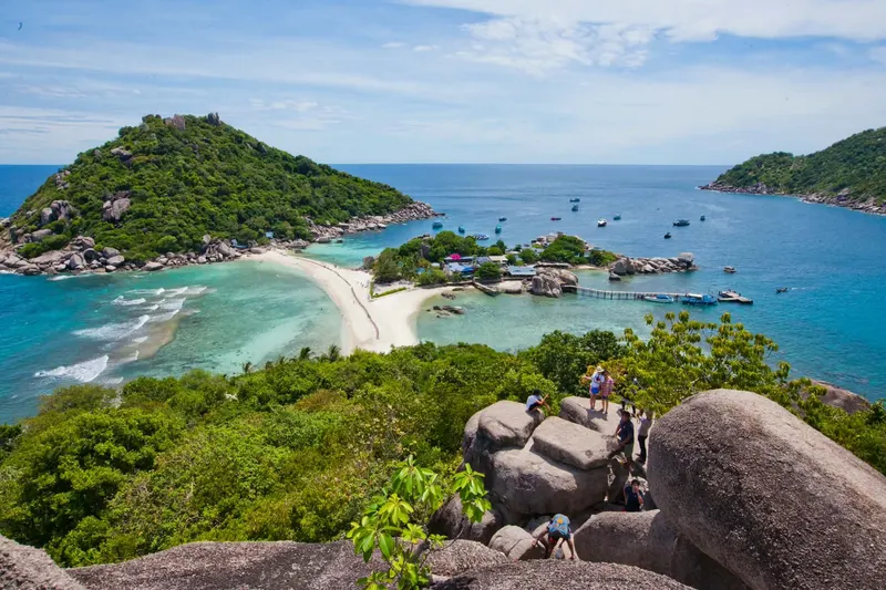 Koh Nangyuan i Koh Tao Katamaran