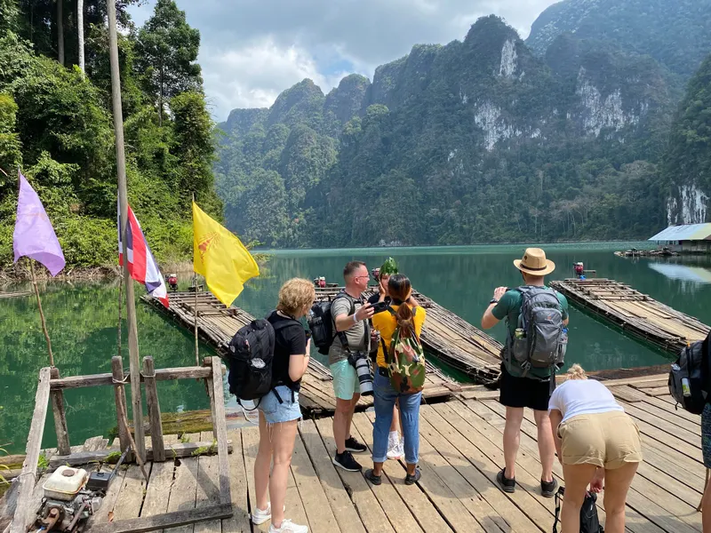 Khao Sok domki na wodzie — Tajlandia