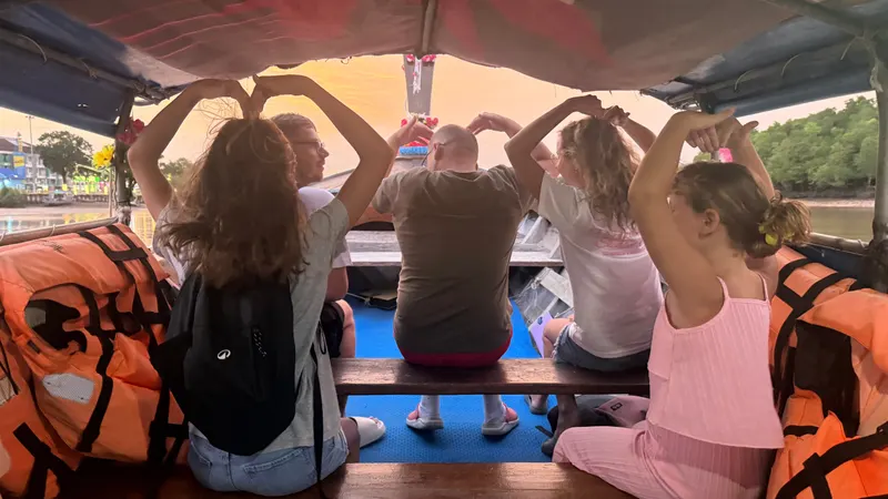 Serce Krabi Wieś Tajska na wyspie