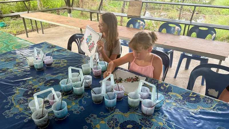 Serce Krabi Wieś Tajska na wyspie