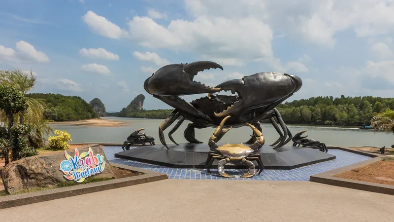 Kraby — symbol Krabi Town