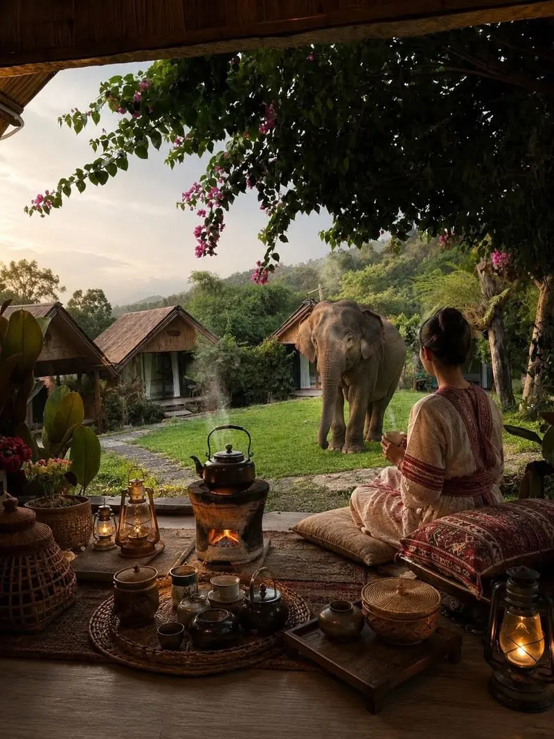 Chiang Mai Camp (2 dni, 1 noc)