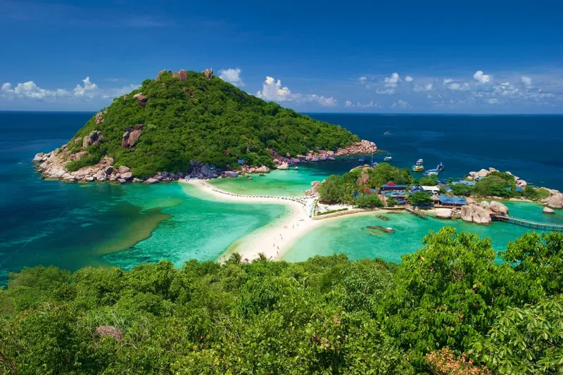 Koh Nangyuan i Koh Tao Katamaran